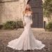 Women's Clothing One Shoulder Lace Light Wedding Dress Temperament Long Sleeves High End Fishtail Out Of The Door Yarn Niche Engagement Slim Dress_ecoleips.com