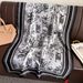 Women's Clothing Turkish Silk Scarf For Women Long Brocade Satin Imitation Sun Protection Shawl Muslim Fashion_ecoleips.com