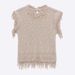Fashion Versatile Light Khaki Fringed Knitted Sweater_ecoleips.com