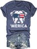 Beopjesk Womens Summer Giraffe Printed T-Shirt Funny Cute Animal Graphic Tees Tops_ecoleips.com