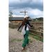 Women's Clothing Retro Multi Pocket Overalls Spring New Thirteen Lines Women's Straight Jeans_ecoleips.com
