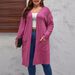 Women's Plus Size Casual Long Sleeve Cardigan Knitwear Spring/Summer 2025 European American Style_ecoleips.com