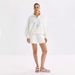 Oversized Half-Zip Sweatshirt (Embroidered Lettering, Drop-Shoulder Design, Unisex Fit, High-End Minimalist Pullover For Streetwear & Athleisure)_ecoleips.com