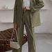 Women's Clothing Autumn Winter New Fashionable Professional Set Trendy Top Bottom Outfit Professional Workwear_ecoleips.com