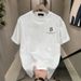 Women's Clothing Summer Couple Loose Printing Fashion Simple Comfortable Trendy Letter Short Sleeved T Shirt_ecoleips.com