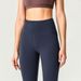 Uarun High-Waisted Women's Yoga Pants Casual Slimming Brushed Bare Feel Quick Drying Flared Tight Fitting High Elasticity Sports Fitness Leggings_ecoleips.com