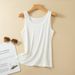 Modal Camisole For Women Spring Summer Thin Slim Fit Versatile Base Shirt Ribbed Mask Slimming Single Top_ecoleips.com