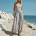 Women's Summer Casual Sleeveless Vest And High Waist Trousers Set Solid Color Simple Style_ecoleips.com