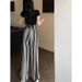 Summer American Style Straight Leg Pants Digital Print Slimming Casual Sports Trousers Fashionable Sportswear for Women_ecoleips.com