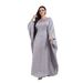 Muslim Dress Women Dubai-Inspired Glitter Party Dress Robe – Elegant & Modest Abaya With Sparkle For Special Occasions_ecoleips.com
