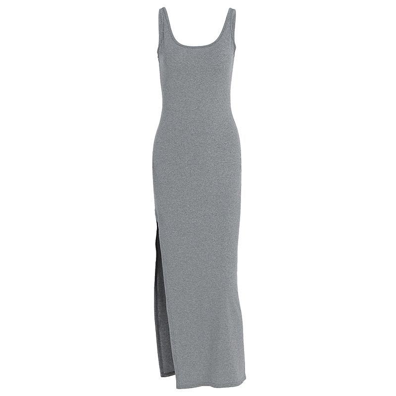 New Arrival Summer Women Sexy Backless Slim Dress Bodycon Slit Spaghetti Strap Dress For Party Beach Vacation Daily Outfit_ecoleips.com
