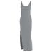 New Arrival Summer Women Sexy Backless Slim Dress Bodycon Slit Spaghetti Strap Dress For Party Beach Vacation Daily Outfit_ecoleips.com