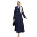 Tailored Wool Blend Suit Set – Button-Up Blazer & A-Line Skirt (A2391/6138, Xs-Xxxl) Fashion Trends_ecoleips.com