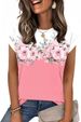 Zeagoo Womens Tops Summer Casual Cap Sleeve Tshirts Shirts Business Dressy Spring Fashion Outfits Trendy Clothes_ecoleips.com
