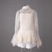 Vietnamese-Inspired Lace Top & Ruffled Shorts Set – Floral Embroidery, Breathable Polyester (S-XL, Light Yellow/Pinkish)_ecoleips.com