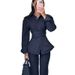 Elegant Belted Blouse For Women – Long Sleeve Wrap Shirt With Waist Tie (Red/White/Brown/Navy, S-2xl) – Office & Casual Wear_ecoleips.com