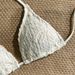 Women's Gold Foil Bikini Set – Sexy Halter Neck Swimwear With Padded Cups, Stretchy & Stylish_ecoleips.com