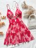 Women's Clothing Summer Vacation Dress Sexy Hot Girl Sleeveless Backless Suspender Dress_ecoleips.com