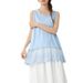 Spring And Summer Sweet Cotton Tank Women, Versatile For Layering, Knitted Lace Trim, Mid-length, Sleeveless,_ecoleips.com