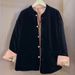 girl Nanyou National Style Silk Velvet Satin Reversible Cotton Jacket With Small Tang Dynasty Print, Versatile Padded Coat_ecoleips.com