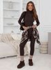 Slim-Fit Knit Turtleneck & Leggings Set – High Neck Thermal Base Layer (Black/Burgundy/Brown, S-XXL)_ecoleips.com