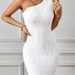 Summer Fashion Slanted Neck Casual Women's Clothing, Hot Selling Solid Color Waist Cinched Hollow Sleeveless Jumpsuit Short Skirt_ecoleips.com