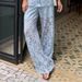 Women's Clothing Lace Shirt Vest Trousers Set Casual Lapel Hollow Three Piece Suit Spring Summer New_ecoleips.com