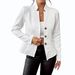 2025 European American Foreign Trade Autumn And Winter Hot-selling Button-patterned Blazer, Commuter Style, Light_ecoleips.com