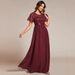 Women's Clothing Summer Temperament Elegant Sequins Splicing Celebrity Dresses_ecoleips.com