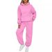 Women's Clothing Casual Sports Sweatshirt Jogger Set Regular Thickness Spring/Autumn_ecoleips.com