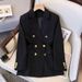 Women's Clothing Women's Slim Fit Suit Jacket Stylish Loose Design Age Defying Outerwear For Spring Autumn For Formal & Casual_ecoleips.com