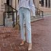 Women's Stretch Denim Straight Leg Pants Spring European American Style_ecoleips.com