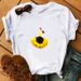 Wholesale Cross-border Women's T-shirts, European And American Plus-size 3D Petal Girl Short-sleeve T-shirts For Women_ecoleips.com
