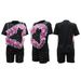 Women's Clothing Fashion Summer New Round Neck Hot Diamond Casual Two Piece Suit Short Sleeved Top_ecoleips.com