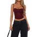 Women's Clothing Women's Strapless Camisole Tank Top Y2K Sexy Style Versatile Summer Fashion For Formal & Casual For Women_ecoleips.com