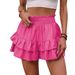Women's Clothing Fashion Wide Leg Shorts Drape Versatile Casual Skirt Pants_ecoleips.com