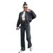 211472 Autumn/Winter Solid Color Fleece Zipper Cardigan Women's Fashion Casual Straight-Pair Pants Set_ecoleips.com