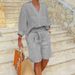 Women's Clothing Cotton And Linen Fashion Casual Suit Loose Two Piece Set_ecoleips.com