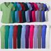Women's Clothing Doctor's Washing Clothes Medical Work Clothes Summer Washing Clothes Thin Short Sleeved Operating Room Surgical Clothes_ecoleips.com