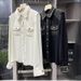 Women's Clothing Thick Thread Splicing Long Sleeved Shirt Tops For Women_ecoleips.com