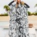 Women's Clothing Muslims Fully Covered Diving Surfing Conservative Swimsuit Four Piece Beach Sunscreen Split Swimsuit_ecoleips.com