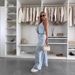 Women's Clothing Women's Fashion Denim Suit Sleeveless Vest Wide Leg Jeans Belted Spring Summer For Formal & Casual For Women_ecoleips.com
