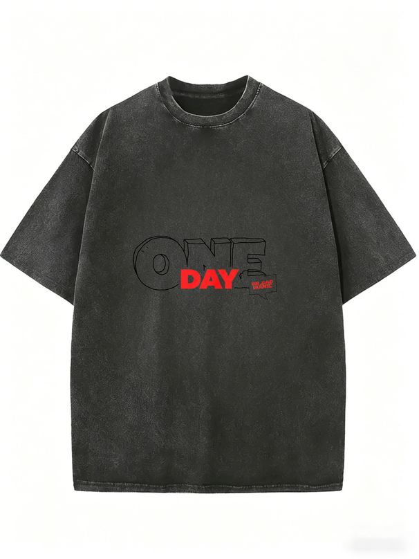 Vintage Washed Casual T-Shirt For Women, Oversized Short Sleeve Crew Neck Tee, Relaxed Everyday Summer Essential_ecoleips.com
