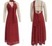 Women's Polka Dot Suspender Dress Style Backless V Neck Slimming Waist Long Summer Dress_ecoleips.com