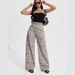 Women's High-Waisted Slimming Straight Leg Jeans Leopard Print European American Style Denim for Women_ecoleips.com