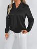 Women's Clothing Women's Summer Satin Shirts Real Photos White Satin Tops Blouses For Formal & Casual For Women_ecoleips.com