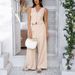 Diyun 2025 Spring/Summer European And American Casual Vacation Commuting Style Solid Color Cardigan BM Vest_ecoleips.com