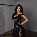 Women's Clothing Women's Elegant Lace Trimmed Sheer Slit Dress Slim Fit Long Dress Sexy For Formal & Casual For Women_ecoleips.com