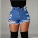 Women's Clothing Women's High-Waisted Ripped And Frayed Hem Shorts Summer Trendy Style Denim Jeans For Formal & Casual For Women_ecoleips.com