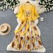 Spring New Women's Korean Style Two Piece Set Elegant Floral Print Dress Relaxed Stylish Commuter Outfit_ecoleips.com